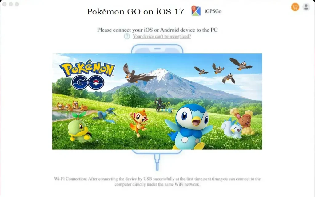 Pokémon GO on iOS 17 iGPSGo